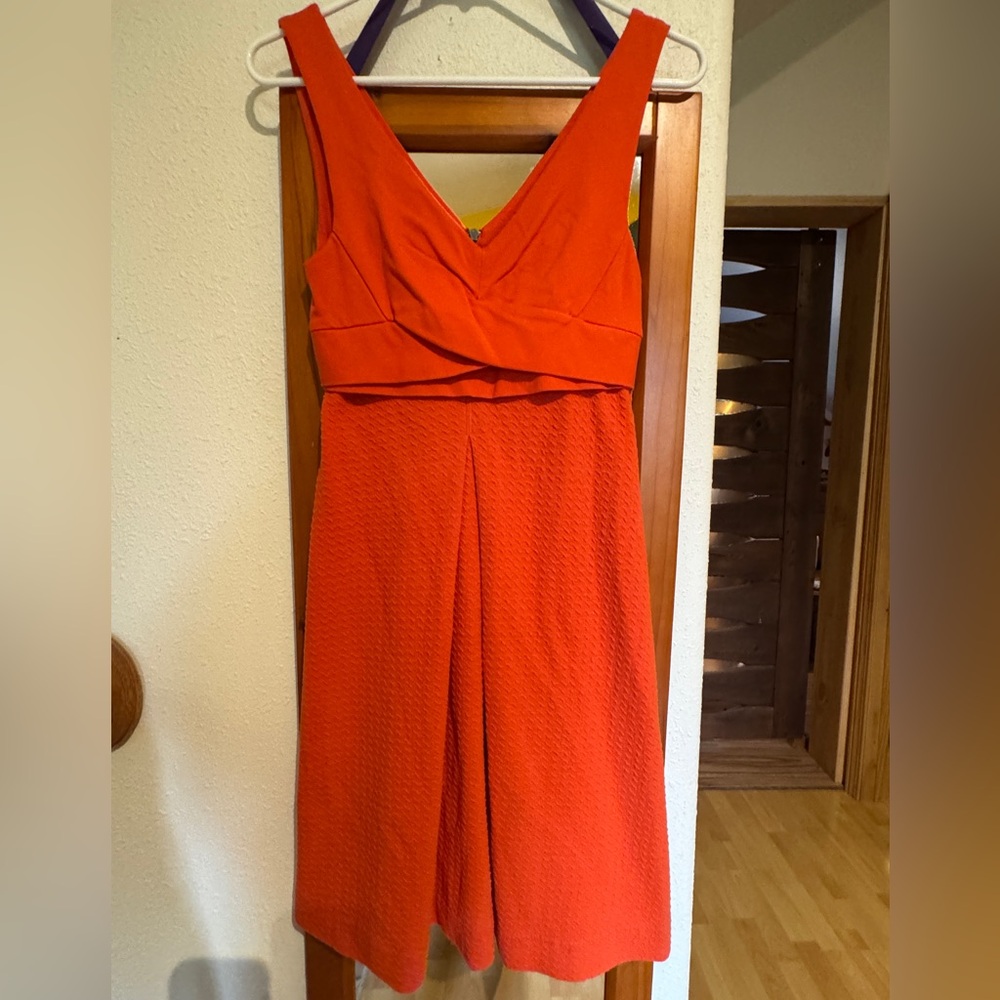 HD in Paris Orange V-Neck Sundress